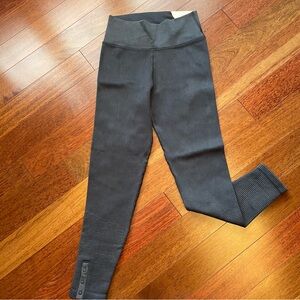 High-Waisted Charcoal Leggings